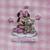 Manta baby Bordada Infantil Jolitex - Disney - Rosa Minnie com ursinho