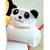 Manta Baby com Capuz de Bichinho Panda