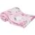Manta Bebê Microfibra Hipoalérgica Ovelha Soft +3m - Buba Rosa