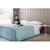 Manta Buddemeyer S. King In Design 100% Algodão 2,30 X 2,80m Decorativa Lisa Protetora Casa Renovação Azul
