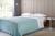 Manta Buddemeyer S. King In Design 100% Algodão 2,30 X 2,80m Peseira Xale Colcha Para Sofa Gigante Mais Vendido Azul