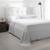 Manta Buddemeyer S. King In Design 100% Algodão 2,30 X 2,80m Peseira Xale Colcha Para Sofa Gigante Mais Vendido Cinza