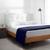 Manta Buddemeyer S. King In Design 100% Algodão 2,30 X 2,80m Peseira Xale Colcha Para Sofa Gigante Mais Vendido Azul-marinho