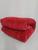 Manta Cobertor Antialérgico Soft Alto Relevo Ondulada Canelada Mantinha Casal 2,20 X 1,80 m  Vermelho