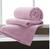Manta Cobertor Casal MIcrofibra Toque Macio  Lisa 1.80 x 2.00 rosa claro 