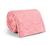Manta cobertor casal soft antialérgico 2,00m x 1,80m canelada microfibra macia ondulada Canelada rosa blush