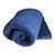 Manta Cobertor Coberta Dia a Dia 2,40m x 2,20m Casal Queen Felpuda Tecido Microfibra Macio Azul Marinho