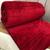 Manta Cobertor Coberta Dia a Dia 2,40m x 2,20m Casal Queen Felpuda Tecido Microfibra Macio Vermelho
