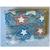 Manta Cobertor Infantil Brilha no Escuro 200 x 180 cm estrela azul