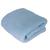 Manta Cobertor Micro Fibra Solteiro Varias Cores 140 X 220cm Azul bebê