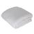 Manta Cobertor Micro Fibra Solteiro Varias Cores 140 X 220cm Branco