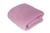 Manta confort microfibra casal 180 x 220 cm 100% poliester Rosa claro