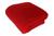 Manta confort microfibra casal 180 x 220 cm 100% poliester Vermelho