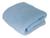 Manta Confort Solteiro Microfibra 140 X 220 cm 100% Poliéster Azul Claro