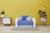 Manta de Chenille Decorativa Sala  Renovação Xale Macia Sofá Azul royal