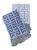Manta Grande para Sofá Xale Decorativo Protetor 1,60x1,40m Luxo Vários Modelos Creta Azul