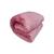 Manta Luster de Casal da Corttex 1,8m x 2m Canelada Macia Diversas Cores Pink
