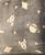 Manta Macia Infantil 180x220cm Brilha no Escuro Estampadas Foguete Cinza
