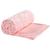Manta para Bebê Fleece 3D Mantinha de Berço Desenhada Rosa