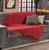 Manta Para Sofá Gigante Decorativa Protetora 2,40x1,80 Vermelho