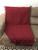 Manta para sofá luxo gigante Vermelho mesclado