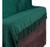 Manta Para Sofá Protetora E Decoração 100% Algodão Grande Tear Artesanal Kit 2 Unidades Manta - Verde-mesclado