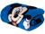 Manta Solteiro de Microfibra Jolitex Fun Mickey Azul Azul