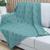 Manta Trico Decorativa Sofa 120x150cm Usufruto Tricot cod001 MENTA