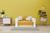 Manta Xale de Chenille com Franja 1,20m x  x 1,80m Macia Para Sofa Ambiente Decoração Mais Vendida Mostarda