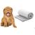 Mantinha Pet Cão e Gato Microfibra Soft Plush Varias cores Cinza