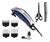 Máquina de Cortar Cabelo Mondial Hair Stylo CR-07 Aparador de Cabelo e Barba Azul/Prata