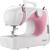 Máquina de Costura Elgin Futura JX-2040 10 Pontos 220V Branca/Rosa Branco com Pink
