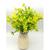 Margarida Artificial Buque Com 28 Flores Flor do Campo Florezinhas Amarelo Branco Azul Rosa Laranja Vermelho para Decoração Amarelo