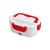 Marmita Automotiva ABS Elétrica Electric Lunch Box Carro Caminhão 12v 7880 VERMELHO