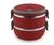 Marmita Marmiteiro Dupla De Aço Inox Termica Colorida 1,5 L Com Travas Vermelho