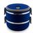 Marmita Marmiteiro Dupla De Aço Inox Termica Colorida 1,5 L Com Travas Azul