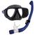 Mascara E Respirador - Kit Dua Pro Com Válvula - Seasub Azul