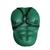 máscara e tronco de Hulk em borracha expandida de eva Kit de adereço Hulk Peitoral