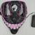 Máscara Venom LED Neon Glow Party Festas Rave Cosplay Luzes Homem Aranha Marvel Infantil Adulto Halloween ROXO