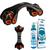Massageador Roller Pro Acte Sports + Gel Extra Forte B-Rx Medical Fit 180g Preto