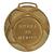 Medalha Ind. Vitória 80001 80mm com fita Gorgurão Bronze