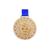 Medalha Redonda Ref.294-m30 30 Mm Diametro Prata