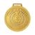 Medalha Rema Honra ao Mérito 60mm com Fita 4460 Ouro