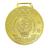Medalhas esportivas honra ao mérito metalizada 50 mm grossa 06 pçs Ouro