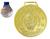 Medalhas esportivas honra ao mérito metalizada 50 mm grossa 06 pçs Ouro, Prata