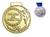 Medalhas esportivas premiação honra ao mérito 36 mm 12 pçs Ouro, Prata