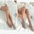 Meia-calça Feminina De Lã Translúcida Quente Térmica Nude