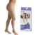 Meia Calça Select Comfort Premium 862AT 20-30 MMHG Aberta Sigvaris NATURAL ESCURO