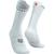 Meia de Compressão Compressport Pro Racing Bike V4.0 High - Cano Alto Branco