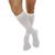 Meia Kendall 3/4 Média Compressão Masculina Branco Branco